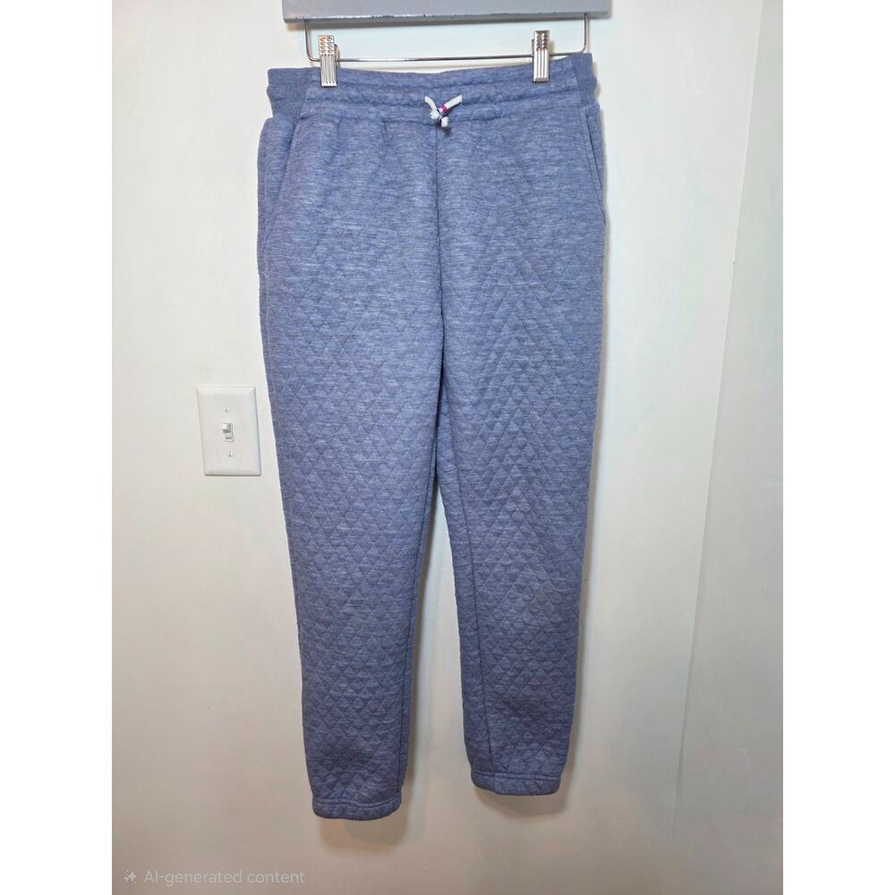 Marine Layer Women’s Corbet Quilted Jogger Sweatpants Blue Size M